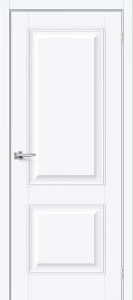 Межкомнатная дверь Классик-12 White Silkwood BR5935