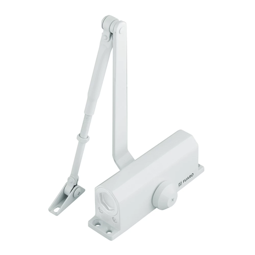 Фото Доводчик дверной DC20-3 (DC-203) WH до 65 кг (белый)