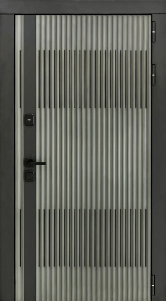 Входная дверь ДвериПРО Elfy Экошпон СБ-3 (16мм, венге) DPRO196953 внешняя сторона