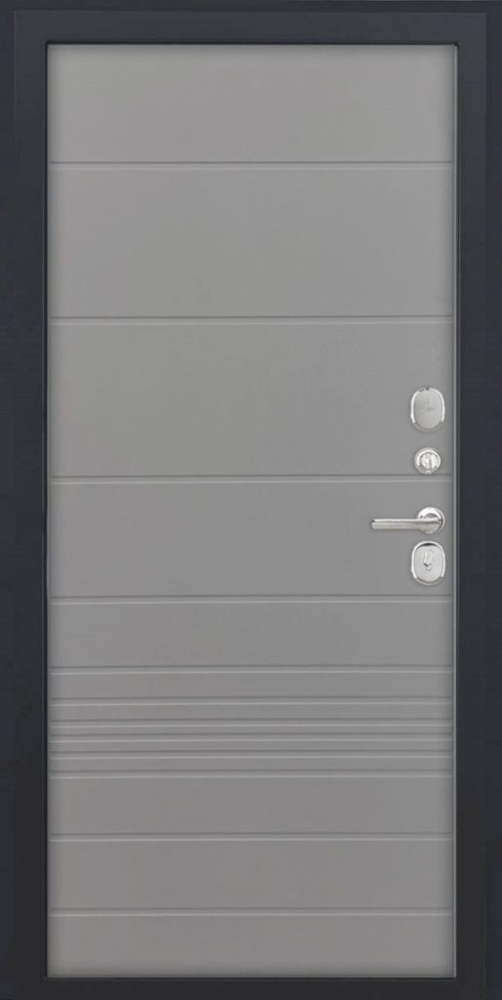 Входная дверь ДвериПРО L-45 ФЛ-700 (10мм, ясень грей) DPRO196554 внутренняя сторона